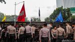 Potret Demo 1 Tahun Pemerintahan Prabowo-Gibran di Jakarta