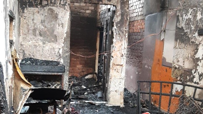 Detik-detik 3 Rumah di Palembang Terbakar Sebabkan Pasutri Tewas