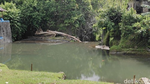 Salah satu hulu DAS Badung di Desa Penarungan, Kecamatan Mengwi.
