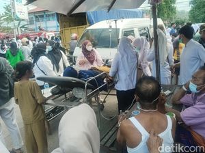 RS Terbakar Usai Gempa Goyang Bima, Pasien Berlarian Selamatkan Diri