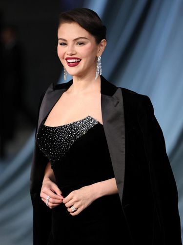 Selena Gomez menghadiri Gala Museum Akademi tahunan kelima di Los Angeles, California, AS, 18 Oktober 2025.