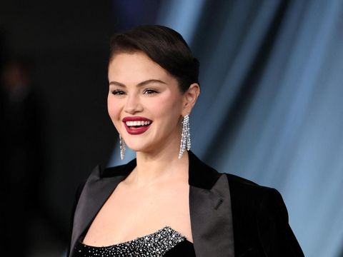 Selena Gomez menghadiri Gala Museum Akademi tahunan kelima di Los Angeles, California, AS, 18 Oktober 2025.