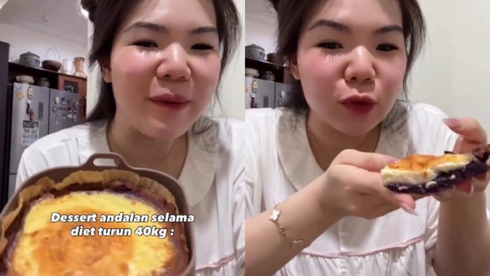 Shani Amelia bikin kreasi ubi cheese yang kalorinya rendah