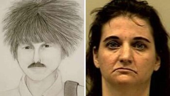 Para saksi meyakini tersangka menyamar dengan wig dan kumis palsu. Foto: Boredpanda