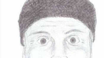 Gambaran berdasarkan deskripsi yang diberikan oleh seorang perempuan lanjut usia. Saksi mata memberi tahu polisi bahwa tersangka mengenakan topi rajutan dan memiliki gigi yang perlu dirawat di dokter gigi. Foto: Boredpanda