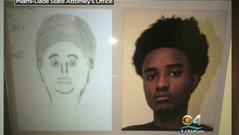 Itu adalah sketsa yang digambar oleh seorang saksi dan diberikan kepada polisi. Foto: Boredpanda