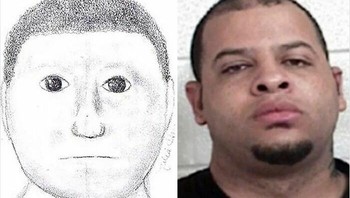 Deskripsi lengkap yang diberikan oleh para korban, yang memang tidak terlalu penting bagi sang seniman untuk menjelaskannya: Tinggi 180 cm atau sedikit lebih tinggi, berusia sekitar 25 hingga 30 tahun tanpa atau sangat jarang berjanggut, dan bertubuh kekar. Hidungnya mancung tanpa lesung pipi. Rambut hitamnya pendek dan wajahnya bulat, dengan tato di kedua lengannya dan tato di sisi kiri lehernya. Foto: Boredpanda