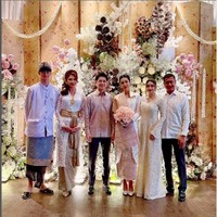 Meski sudah berpisah dengan Teuku Rafli, Tamara bersedia untuk bersanding bersama mantan suami. Tak hanya itu, Tamara juga tampak akrab dengan istri Rafli, Nurah Pasya. Foto: Instagram @tamarableszynskiofficial