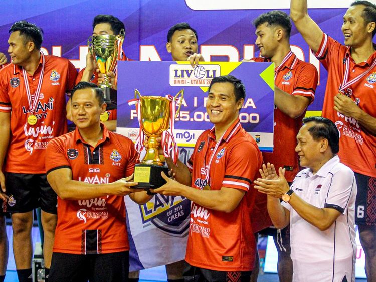 Tampil Perkasa, LavAni Navy Rebut Gelar Juara Livoli Divisi Utama 2025