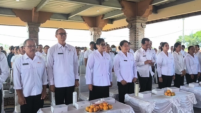 Tim Pembina Posyandu Provinsi Bali menggelar aksi sosial bertajuk Membina dan Berbagi Tahun 2025 di Desa Belancan, Kecamatan Kintamani, Kabupaten Bangli.