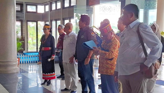 Tim Verifikasi Percepatan Penetapan 10 usulan hutan adat di Malinau. (Oktavian Balang/detikKalimantan)