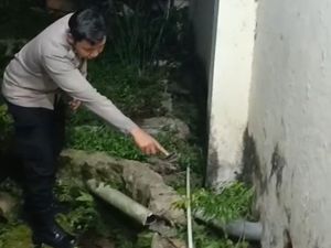 Tahanan Polsek Samarinda Butuh 3 Hari Bobol Kloset Pakai Besi Jemuran