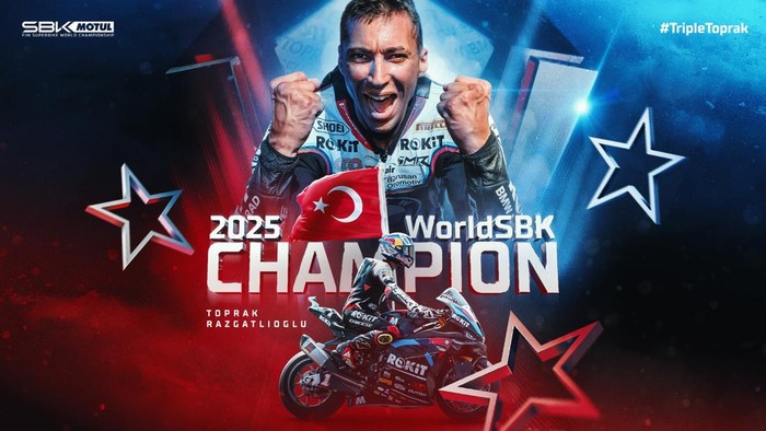 Toprak Razgatlioglu juara WSBK 2025.