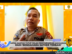 Prinsip yang Jadi Pegangan Aipda Santho hingga Raih Bendahara Satker Terbaik