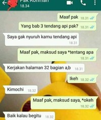 Chat Guru Murid Kocak