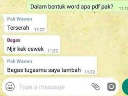Kumpulan Chat Lucu Siswa dan Guru yang Bikin Ngakak!