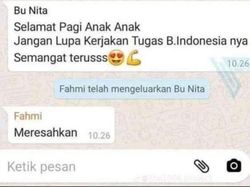 Kumpulan Chat Lucu Siswa dan Guru yang Bikin Ngakak!