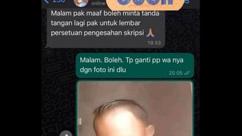 Minta ganti profile picture... Foto: X.com