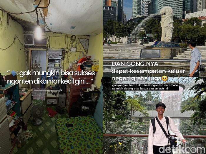 Remaja ini sukses membuat konten dari kamar sempit bermodal ponsel genggam. Kini ia dapat gear gratis, kerja sama brand ternama, dan bepergian keluar negeri. Kisahnya langsung viral di media sosial.