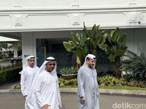 Dubes UEA untuk RI Bersama Pengusaha Temui Prabowo di Istana Jakarta