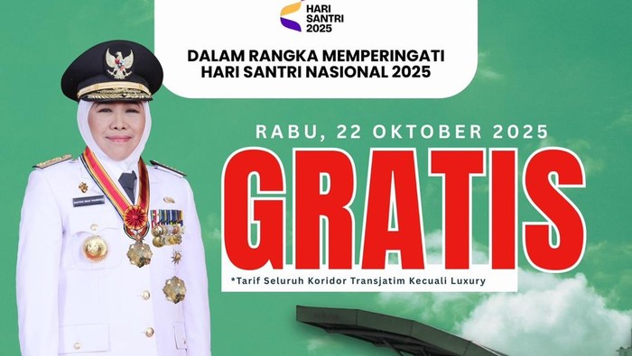 Gubernur Khofifah Gratiskan Tarif Trans Jatim di Hari Santri 2025