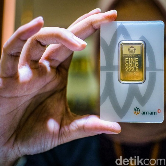 Antam Amankan Pasokan Emas Domestik