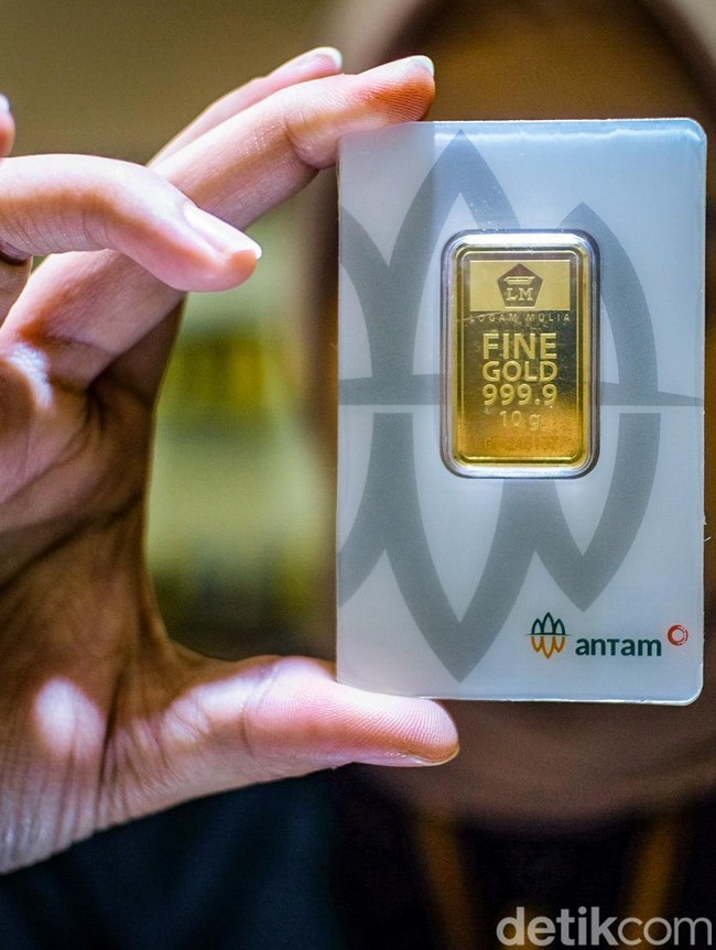 Antam Amankan Pasokan Emas Domestik