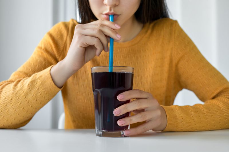 Ilustrasi minuman bersoda Ilustrasi minuman bersoda