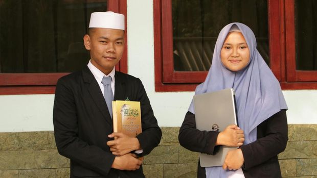 Ilustrasi santri