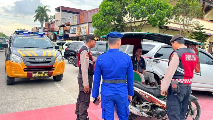 Kegiatan apel kesiapsiagaan Polres Dumai (dok.Polres Dumai)