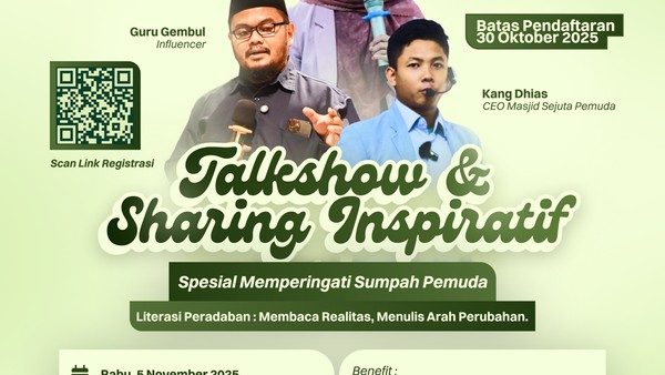 Talkshow & Sharing Inspiratif Spesial Memperingati Sumpah Pemuda