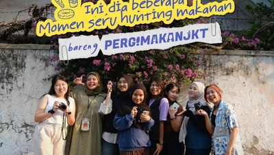 Jakarta Culinary Tour With Strangers kulineran di Pasar Baru nih!. Foto: Instagram @pergimakanjkt