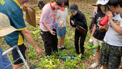 Momen Komunitas Mangrove Jakarta menanam mangrove di Angke Kapuk