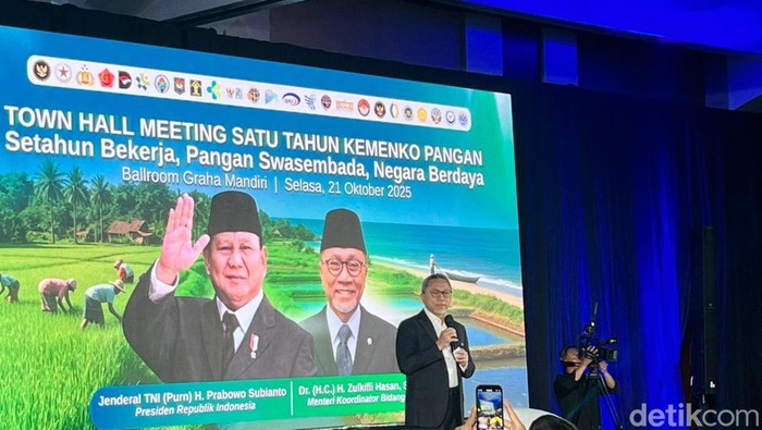Menteri Koordinator Bidang Pangan Zulkifli Hasan