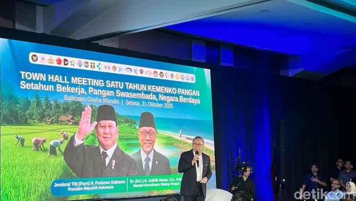 Menteri Koordinator Bidang Pangan Zulkifli Hasan