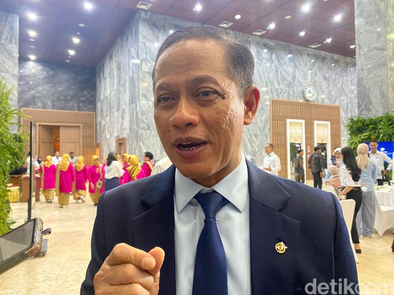 Menteri Lingkungan Hidup (LH), Hanif Faisol Nurofiq (Dwi Rahmawati/detikcom)