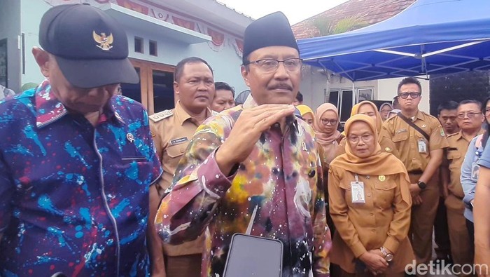 Menteri Sosial Saifullah Yusuf atau yang akrab disapa Gus Ipul