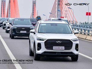Mobil Hybrid Chery Sekali Isi Bahan Bakar Tembus 1.403 Km!