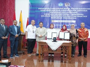 Setjen MPR Kerja Sama dengan Universitas Lampung soal Ketatanegaraan