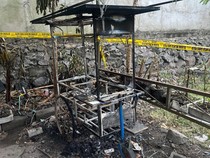 Gerobak Burjo di Embung Giwangan Hangus Dibakar, Pelaku Diduga Karyawan