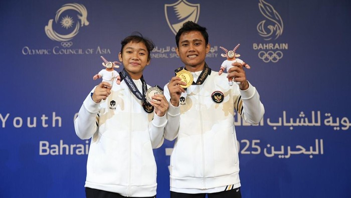 Pencak silat meraih emas di Asian Youth Games 2025, Furgon Habbil Winata peraihnya.