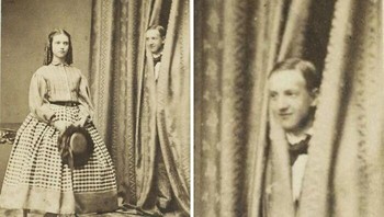 Putri Dagmar yang Berpenampilan Serius (Calon Permaisuri Rusia) Difoto Bom oleh Kakak Laki-lakinya, Pangeran William dari Denmark (Calon Raja Yunani), 1861 Foto: Boredpanda