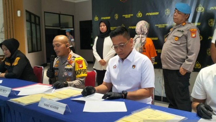 Polisi tangkap wanita di Bekasi tipu 58 orang modus jual beli kavling fiktif (dok.Antara)
