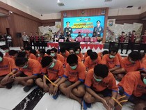 Polresta Sidoarjo Sita Narkoba Berbagai Jenis Senilai Rp 2,8 M