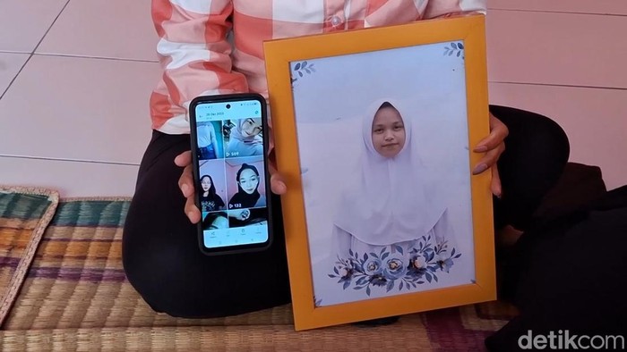 Potret Jesika saat masih hidup