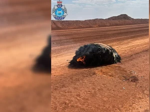Sampah Antariksa Mendarat di Gurun Australia, Kondisinya Terbakar