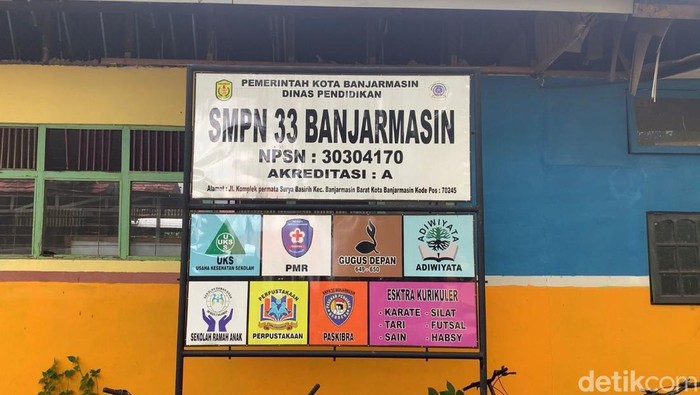 SMPN 33 Banjarmasin.