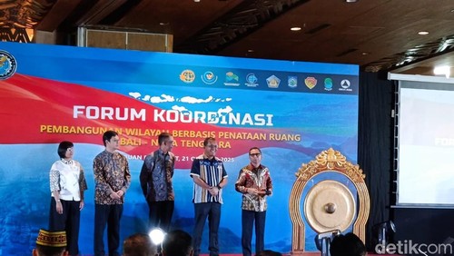 Soft launching Forum Koordinasi Pembangunan Wilayah Berbasis Tata Ruang Bali-Nusra, di Labuan Bajo, Manggarai Barat, NTT, Senin (21/10/2025).