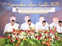 Taj Yasin Serukan Pesantren Ramah Anak di Hari Santri Nasional 2025