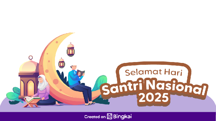 Twibbon Hari Santri Nasional 2025
